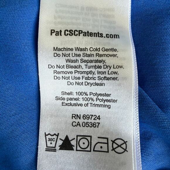 Columbia PFG Long Sleeve Shirt XL Blue Omni Freeze Cooling Fishing Outdoor Boat - Picture 11 of 13